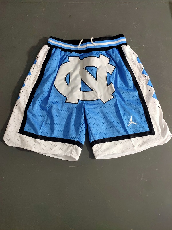 Men 2021 North Carolina Blue Shorts->more jerseys->NBA Jersey